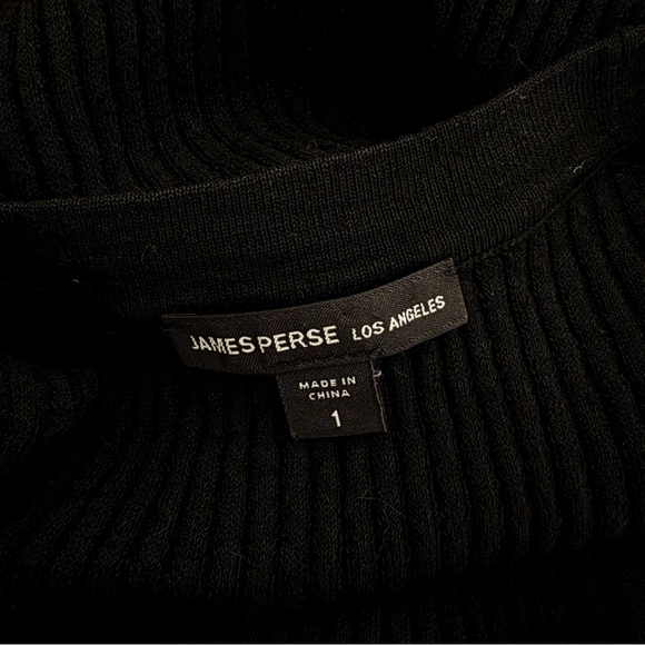 James Perse Lightweight Ribbed Linen Knit Vest Tank - Picture 3 of 4